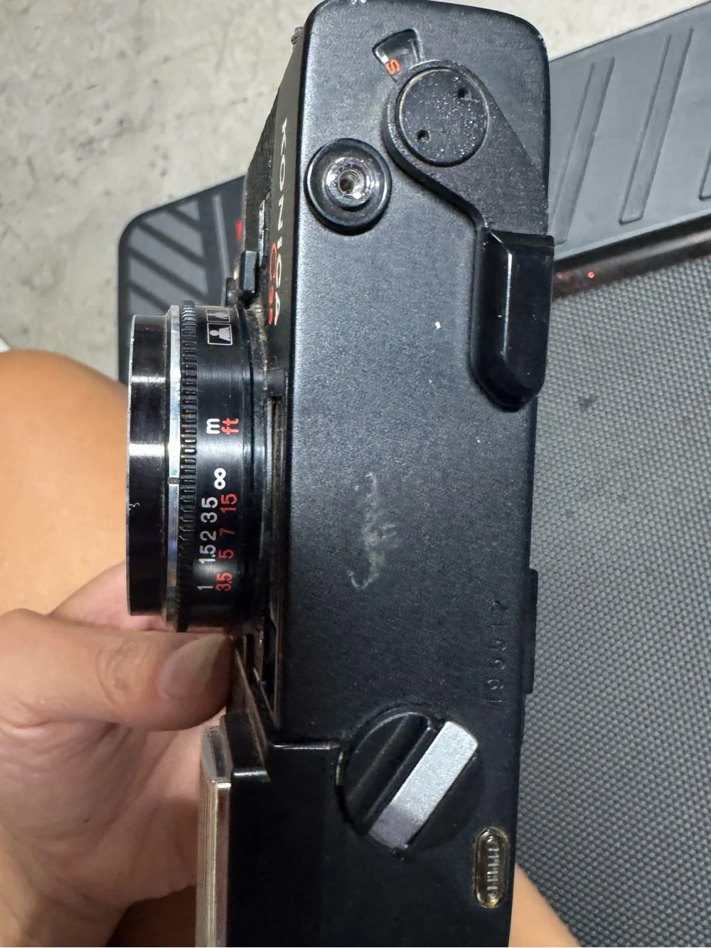 Konica C35 MF Auto Focus 35mm camera